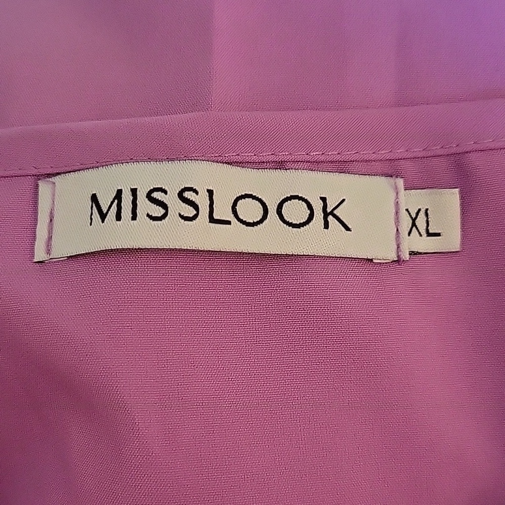 Misslook Lavendar Tank Maxi Blouson Walk Through Dress - Picture 7 of 9